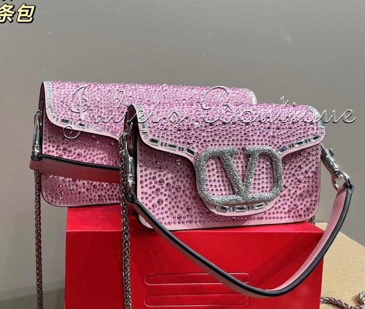 Bolsa Valentino Loco Cravejada