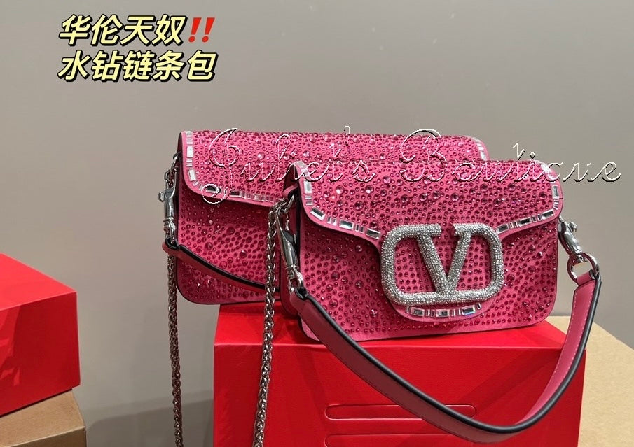 Bolsa Valentino Loco Cravejada