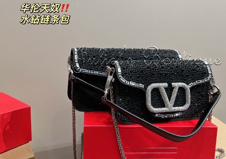 Bolsa Valentino Loco Cravejada