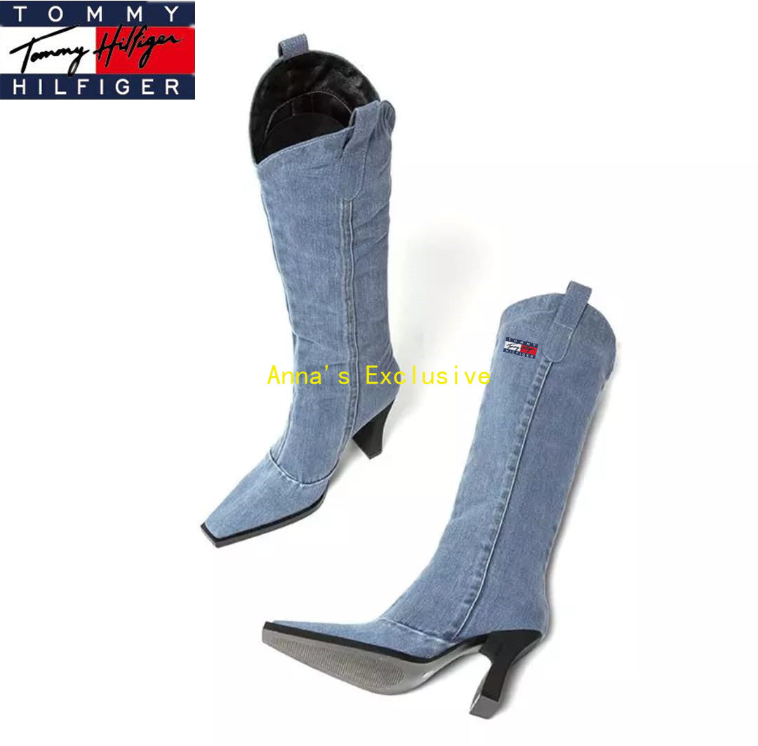 Bota Jeans Tommy Hilfiger