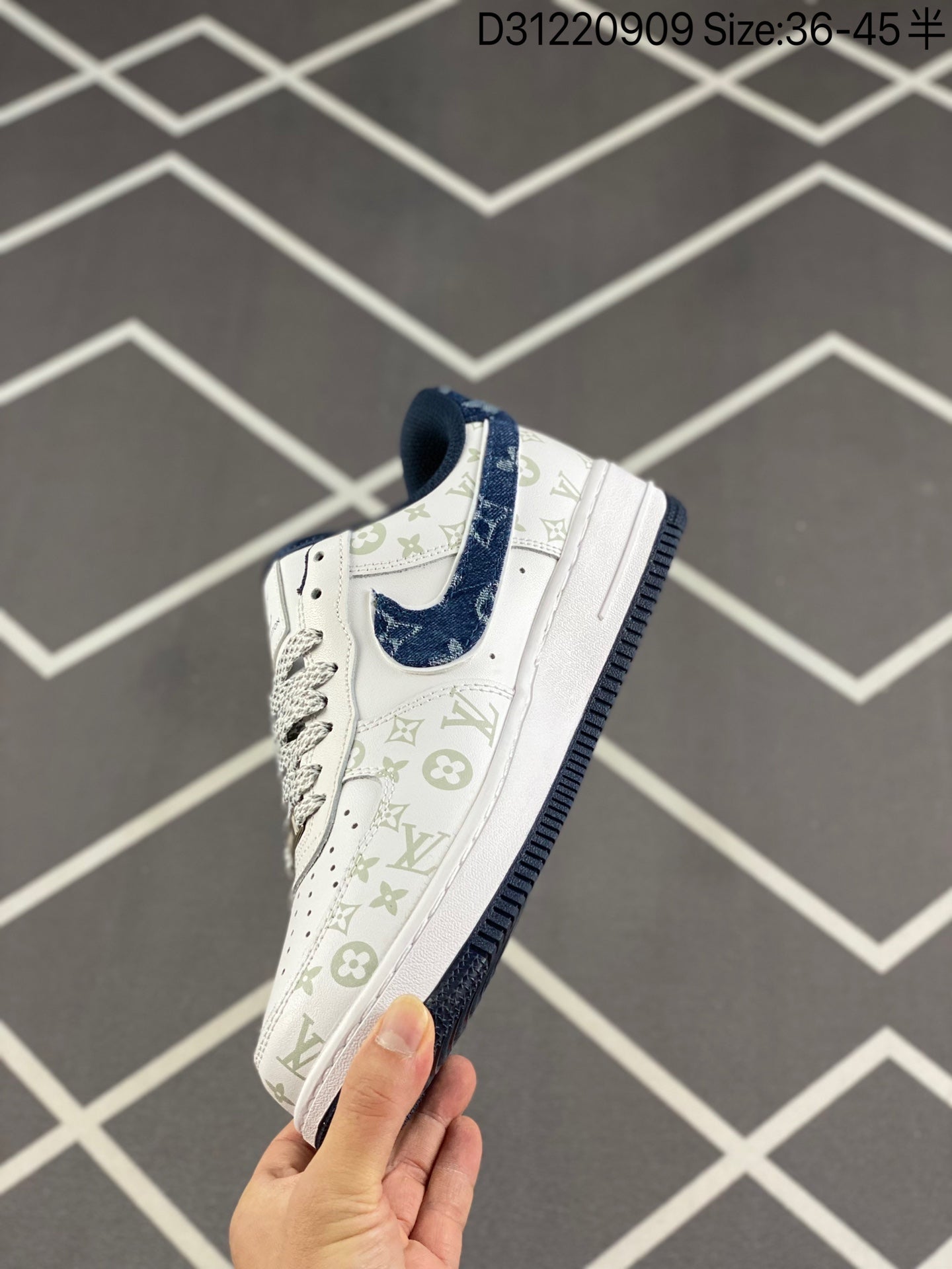 Tênis Sneakers LV x Nike Air Force 1