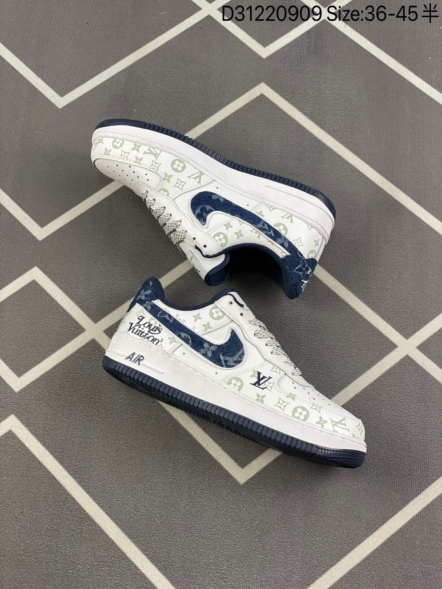 Tênis Sneakers LV x Nike Air Force 1