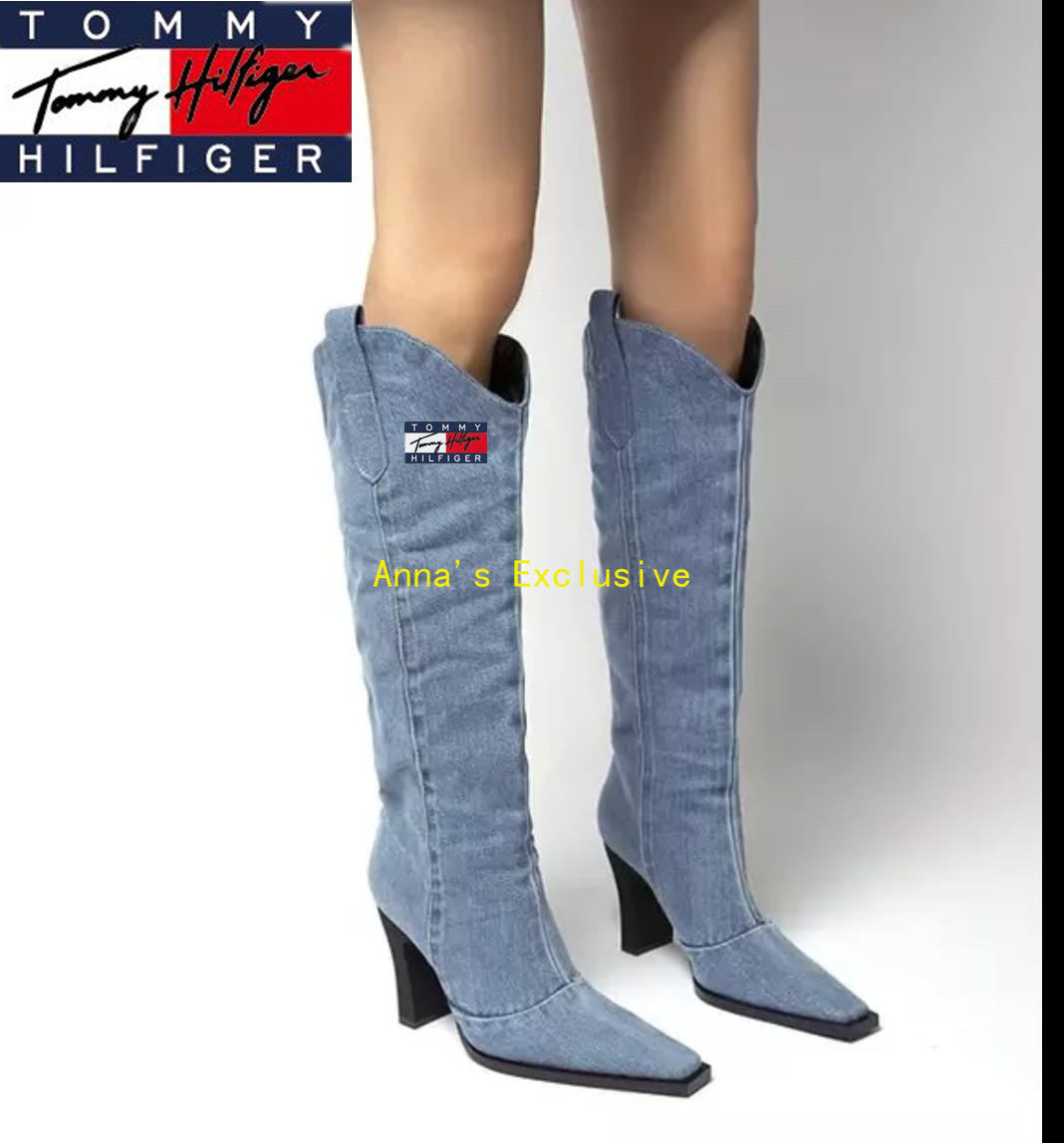 Bota Jeans Tommy Hilfiger
